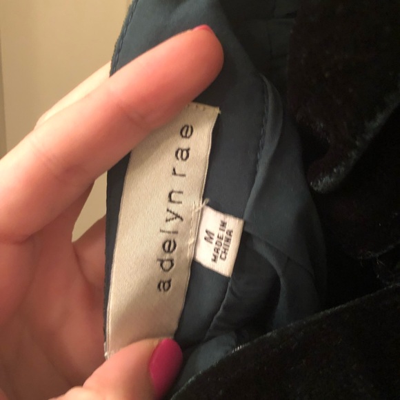 Velvet Green Jumpsuit! - Picture 7 of 7